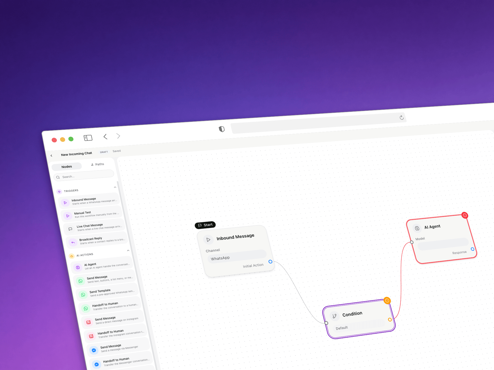 Tedro dashboard showing unified inbox across multiple client workspaces